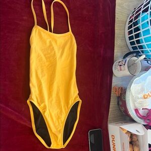 Yellow Swimsuit